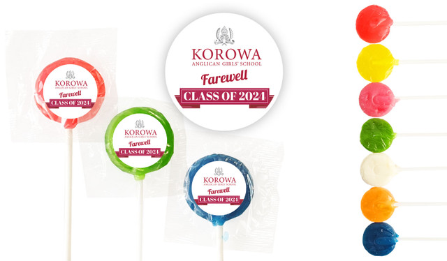 Banner Personalised Graduation Mini Pops