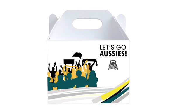 Go Aussies Australian Sports Gable Favour Box