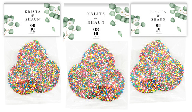 Eucalyptus Personalised Speckle Bag