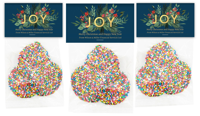 Joy Custom Christmas Speckle Bag