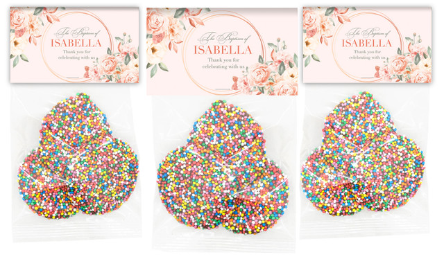 Classic Personalised Christening Speckle Bag