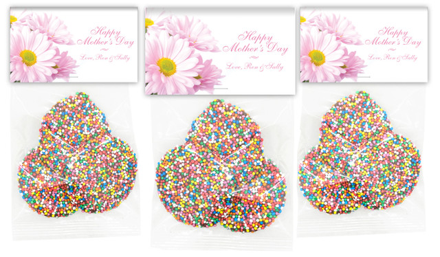 Pink Daisies Personalised Speckle Bag