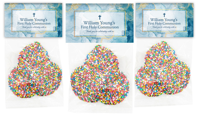 Abstract Background Communion Personalised Speckle Bag
