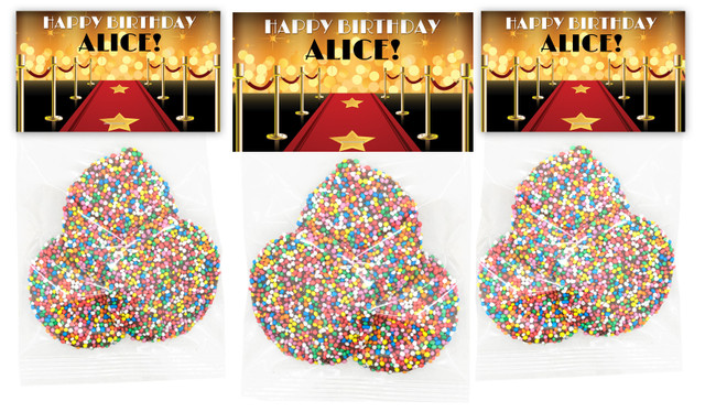 Hollywood Personalised Birthday Speckle Bag