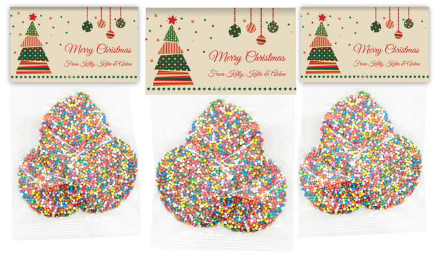 Abstract Christmas Tree Speckle Bag