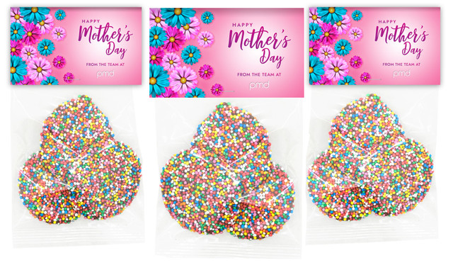 Gerberas Mother's Day Personalised Speckle Bag