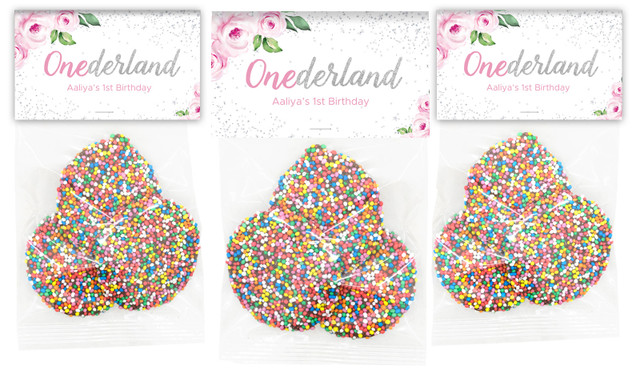 Onederful Personalised 1st Birthday Speckle Bag