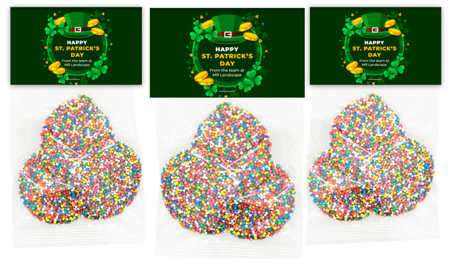 Fun Personalised St Patrick's Day Speckle Bag