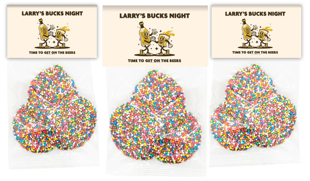 Beers Bucks Night Personalised Speckle Bag