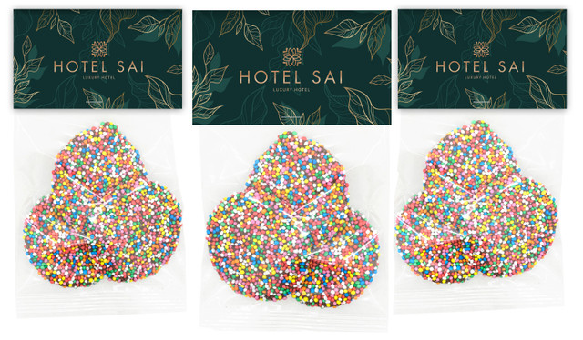 Golden Garden Hospitality Branded Speckle Bag