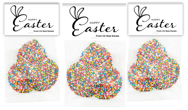 Fun Font Personalised Easter Speckle Bag