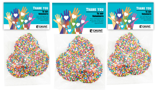 Hands Up Volunteer Week Speckle Bags
