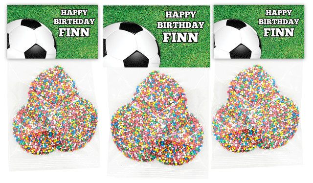 Soccer Personalised Speckle Bag