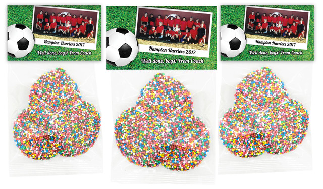 Soccer Photo Personalised Speckle Bag