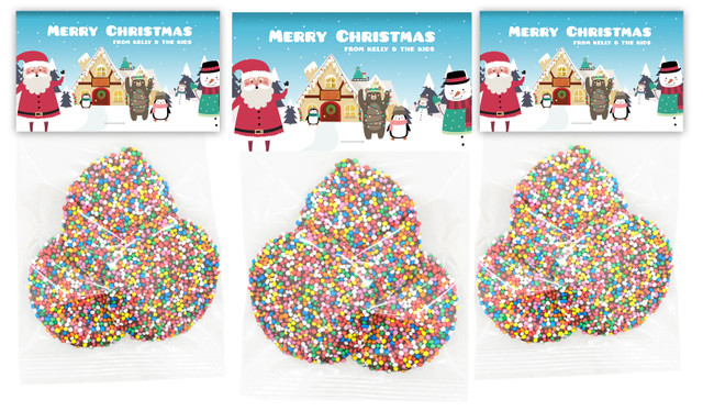 At The North Pole Christmas Speckle Bag