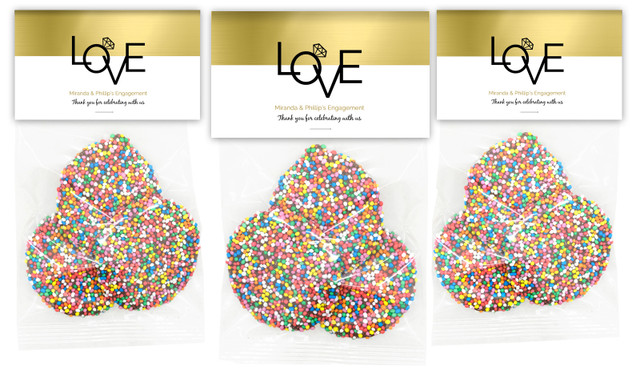 Love Letters Engagement Personalised Speckle Bag