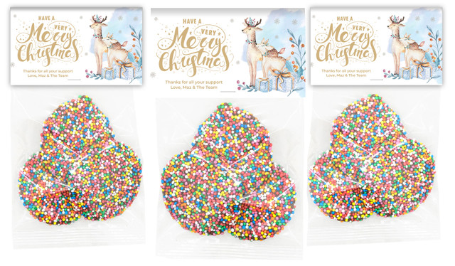 Deer Watercolour Custom Christmas Speckle Bag