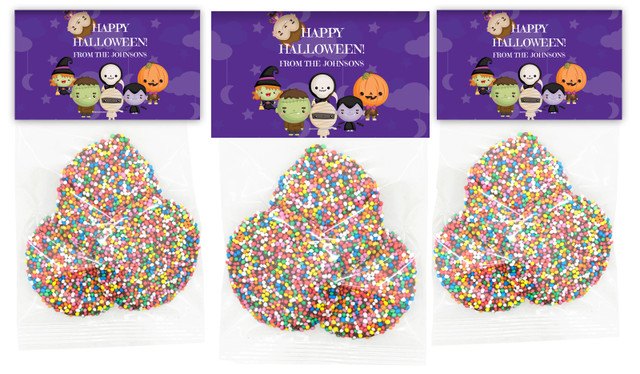 Cute Creatures Personalised Halloween Speckle Bag