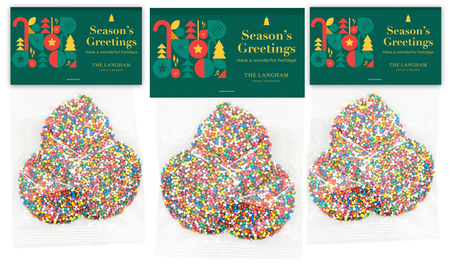 Bright And Merry Christmas Custom Speckle Bag