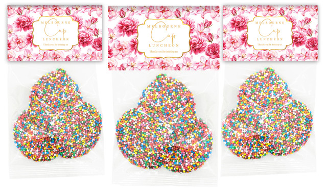 Pink Flowers Melbourne Cup Horse Racing Speckle Bag