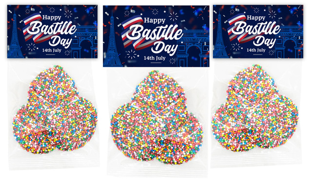 Bastille Day Personalised Speckle Bag