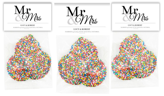 Mr And Mrs Announcement Custom Wedding Speckle Bag