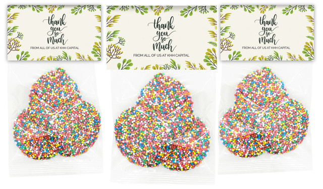 Floral Thank You Speckle Bag