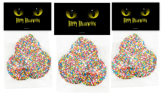 Cats Eyes Personalised Halloween Speckle Bag