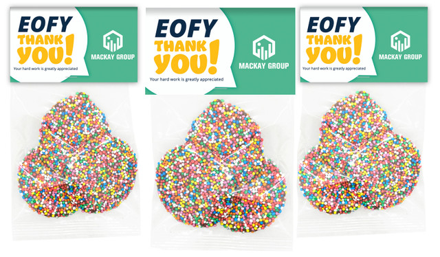 Corporate Colours EOFY Personalised Speckle Bag
