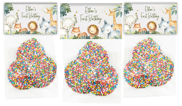 Animals On Safari Gender Reveal Speckle Bag
