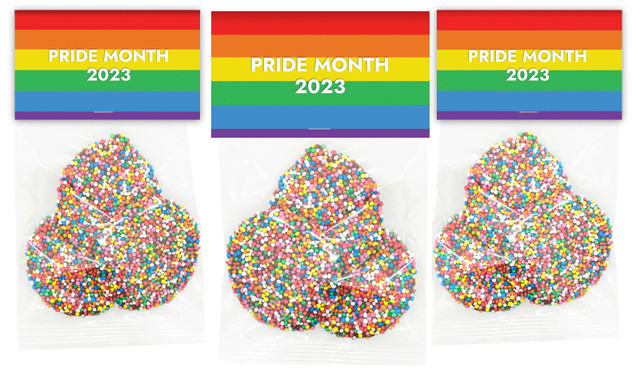 Simple Flag Pride Personalised Speckle Bag