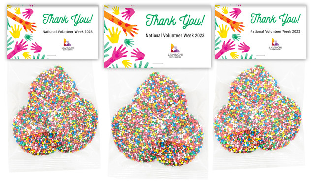 Helping Hands Volunteer Week Speckle Bags
