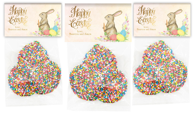 Beautiful Bunny Personalised Easter Speckle Bag