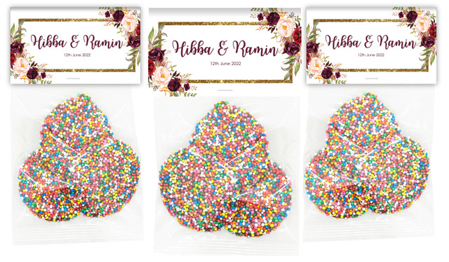 Masala Corners Wedding Personalised Speckle Bag