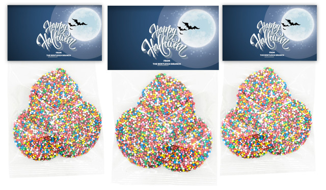 Blue Moon Personalised Halloween Speckle Bag