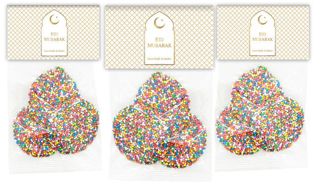 White Window Personalised Speckle Bag