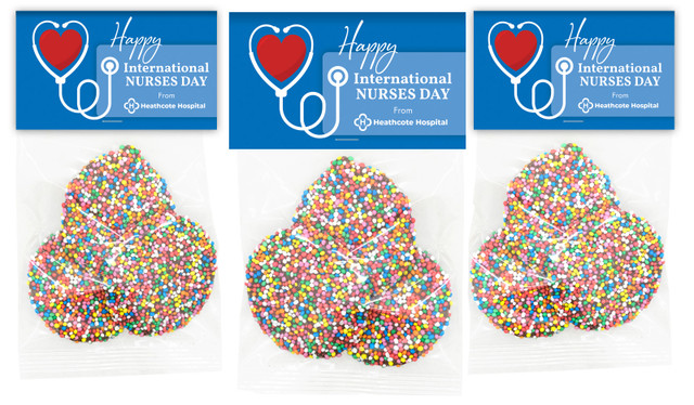Heart Stethoscope International Personalised Speckle Bags