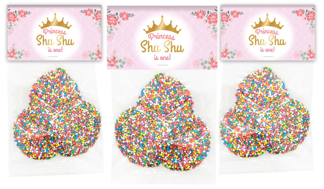 Princess Tiara Personalised Speckle Bag