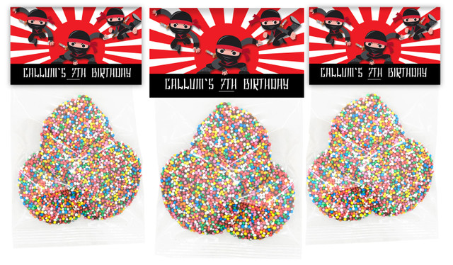 Ninja Personalised Speckle Bag