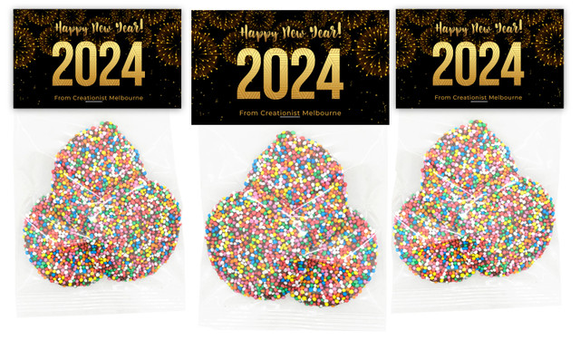 Black And Gold New Years Eve Speckle Bag