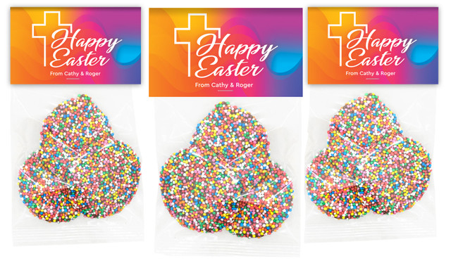 Radiant Religious Personalised Easter Speckle Bag