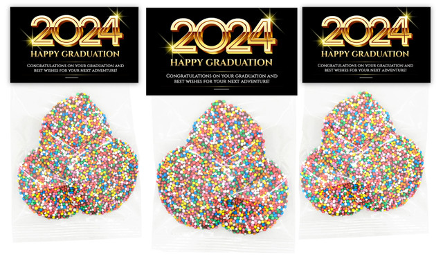Golden Numbers Graduation Personalised Speckle Bag