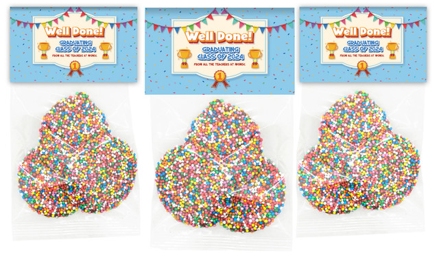 Primary School Graduation Personalised Speckle Bag