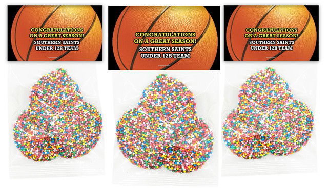 Basketball Personalised Speckle Bag