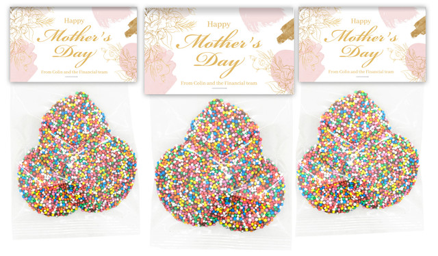 Watercolour Mother's Day Personalised Speckle Bag