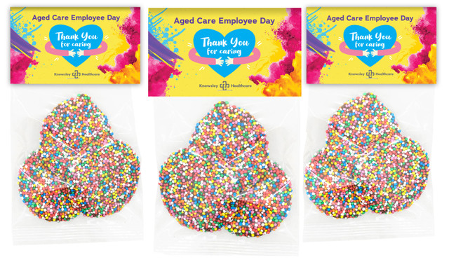 Aged Care Employee Day Personalised Speckle Bag