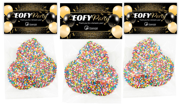 Golden Celebration EOFY Personalised Speckle Bag