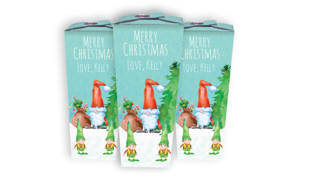 A Watercolour Christmas Personalised Chocabox