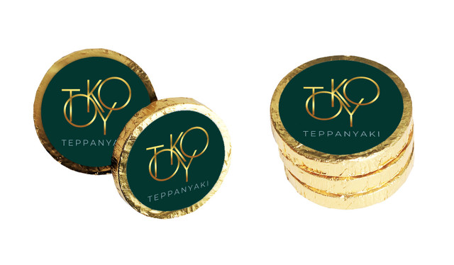 Restaurant And Cafe Branded Chocolate Coins