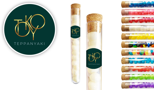 Restaurant And Cafe Branded Test Tubes